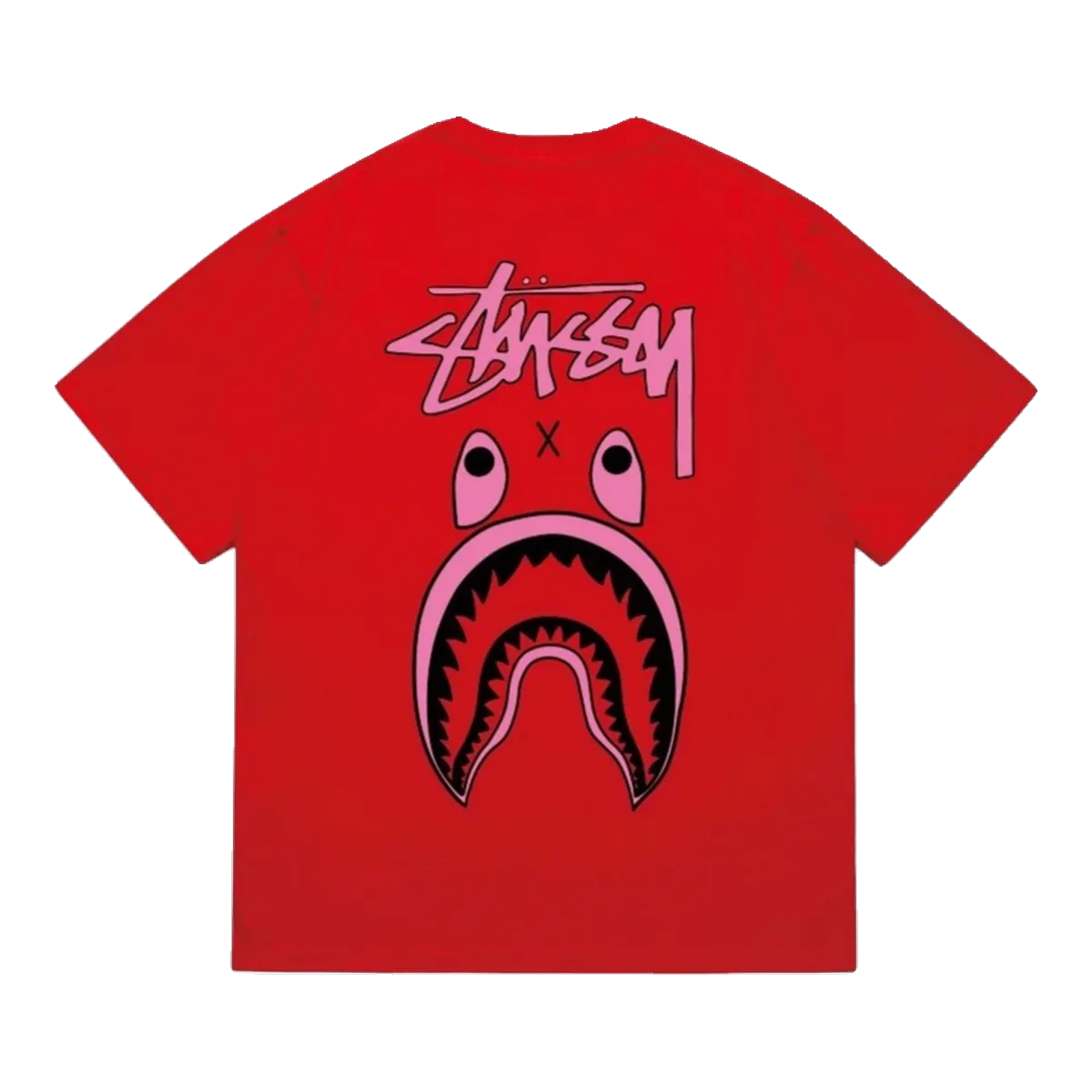 Bape Shark T-Shirt Red