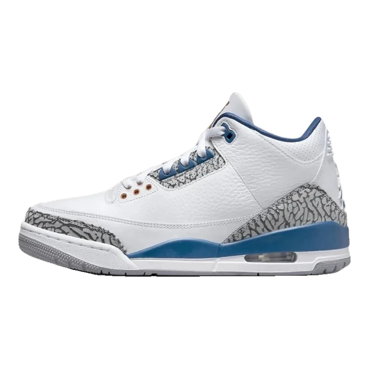 Jordan 3 White Blue Sneakers