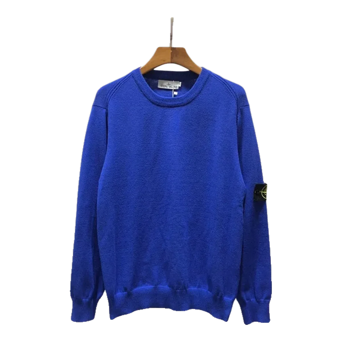 Stone Island Blue Sweatshirt