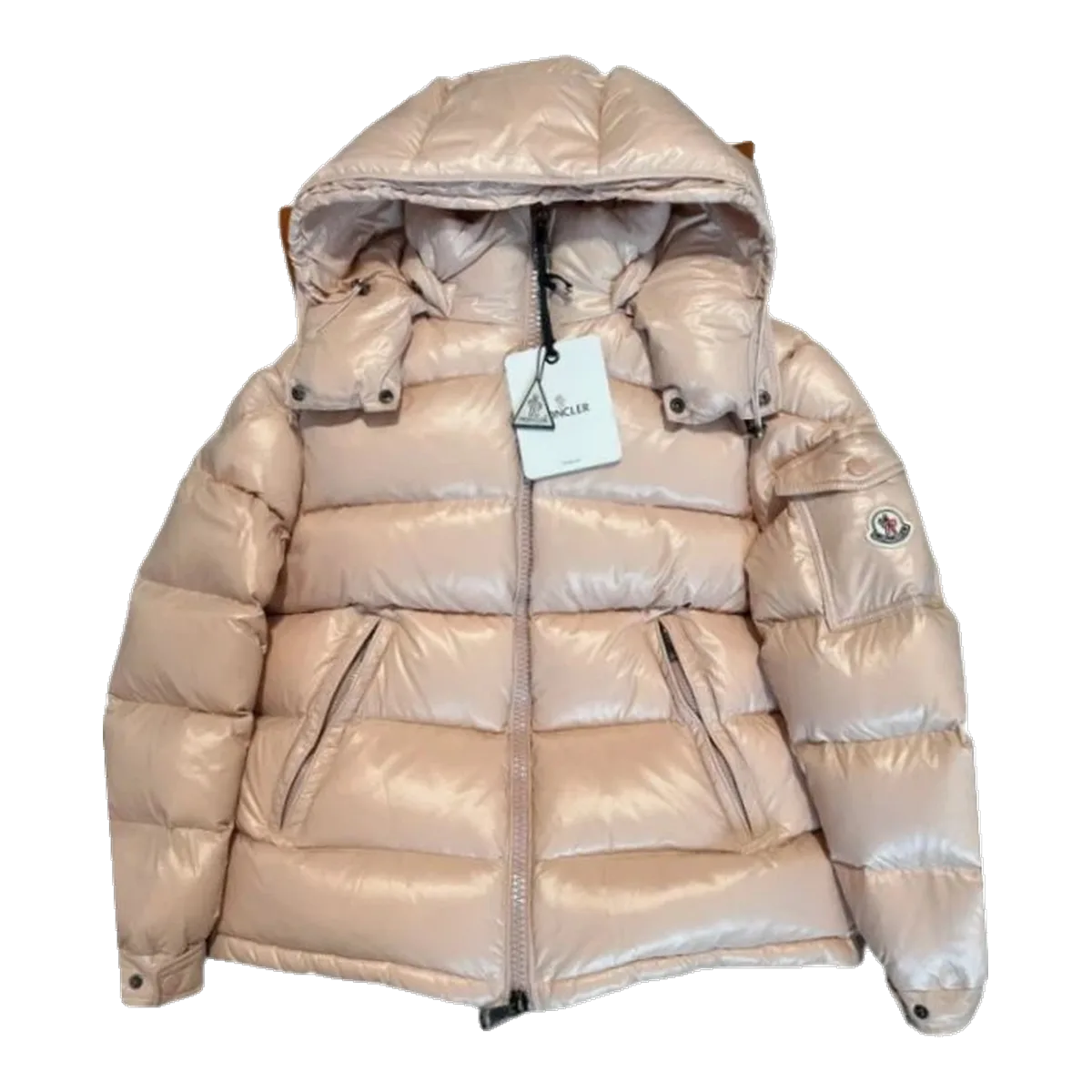 Moncler Beige Down Jacket
