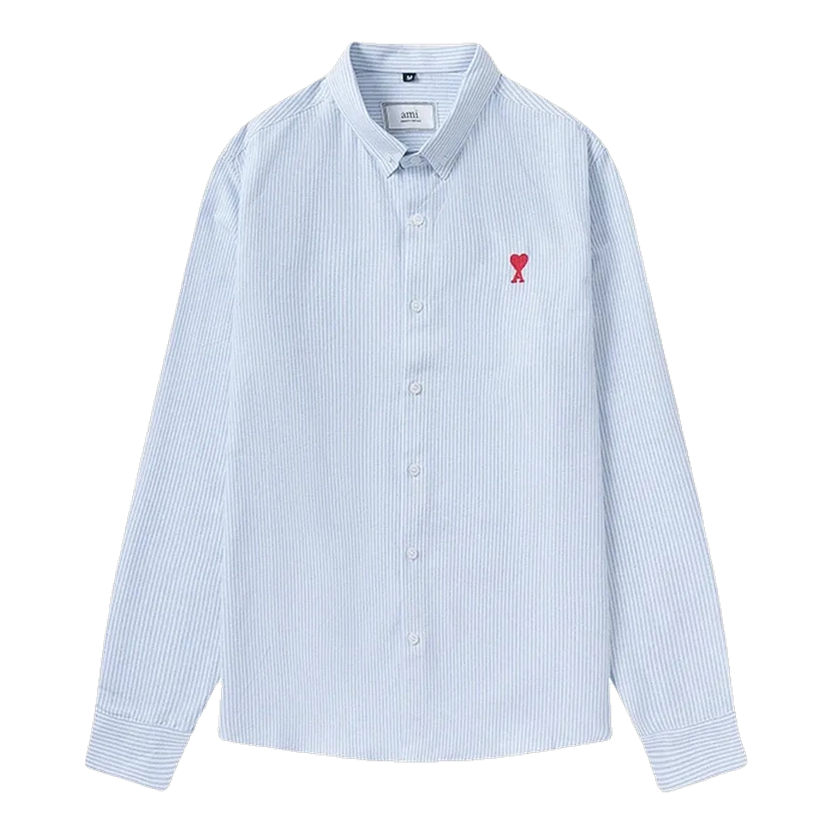 Ami Light Blue Shirt Heart Logo
