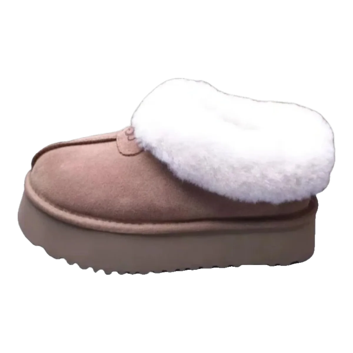 UGG Platform Slipper Boots Pink