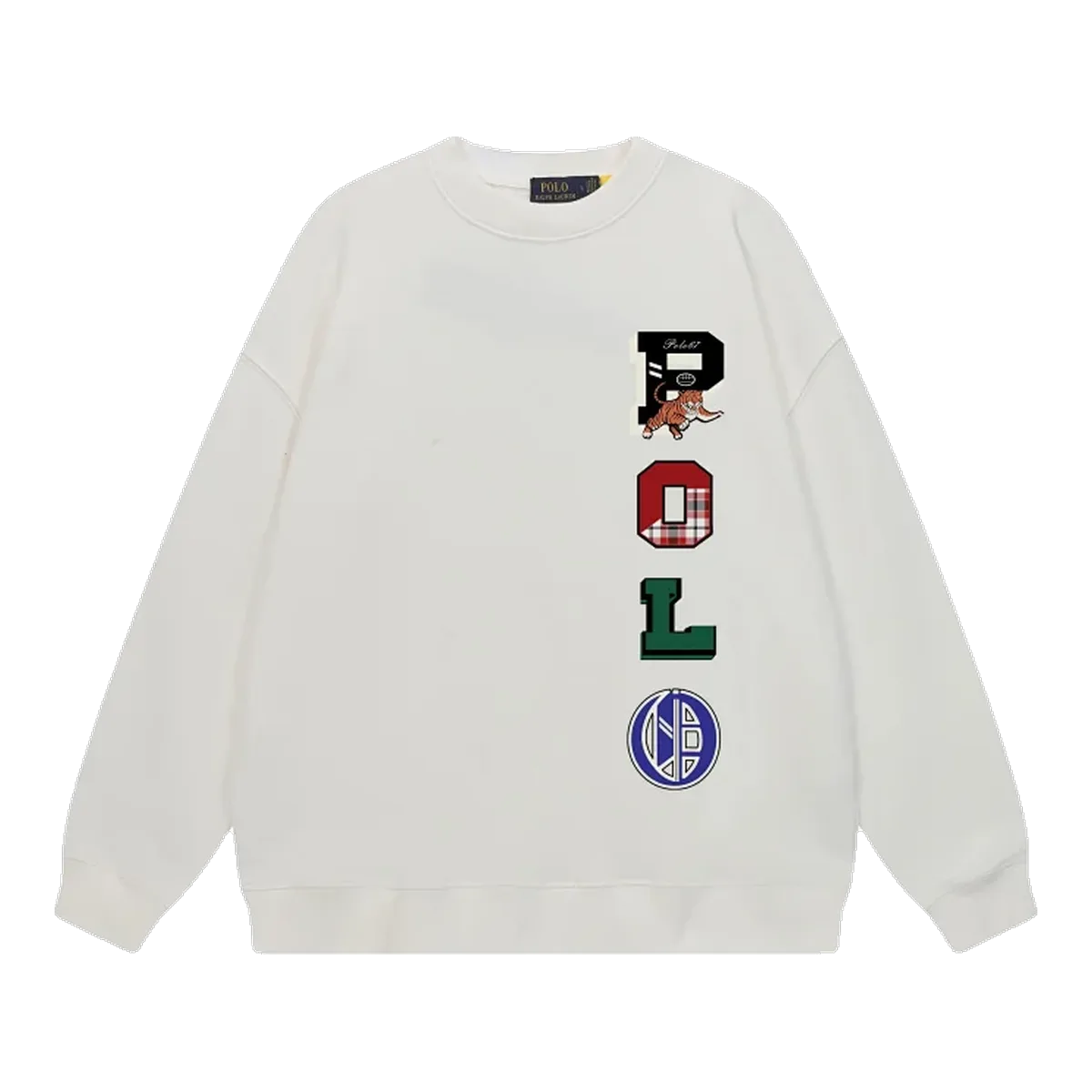 Ralph Lauren Polo Hoodie White