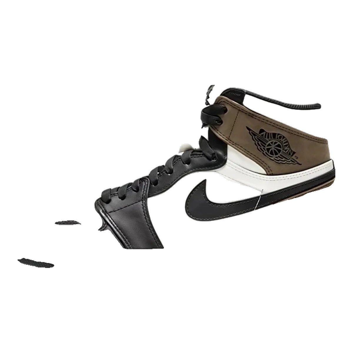 Jordan Brown Black Sneakers