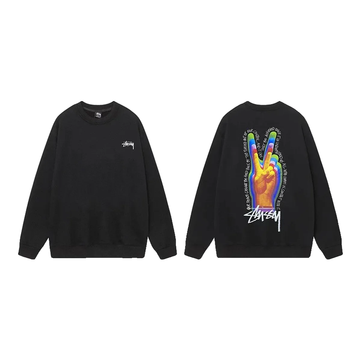 Stussy Black Sweatshirt