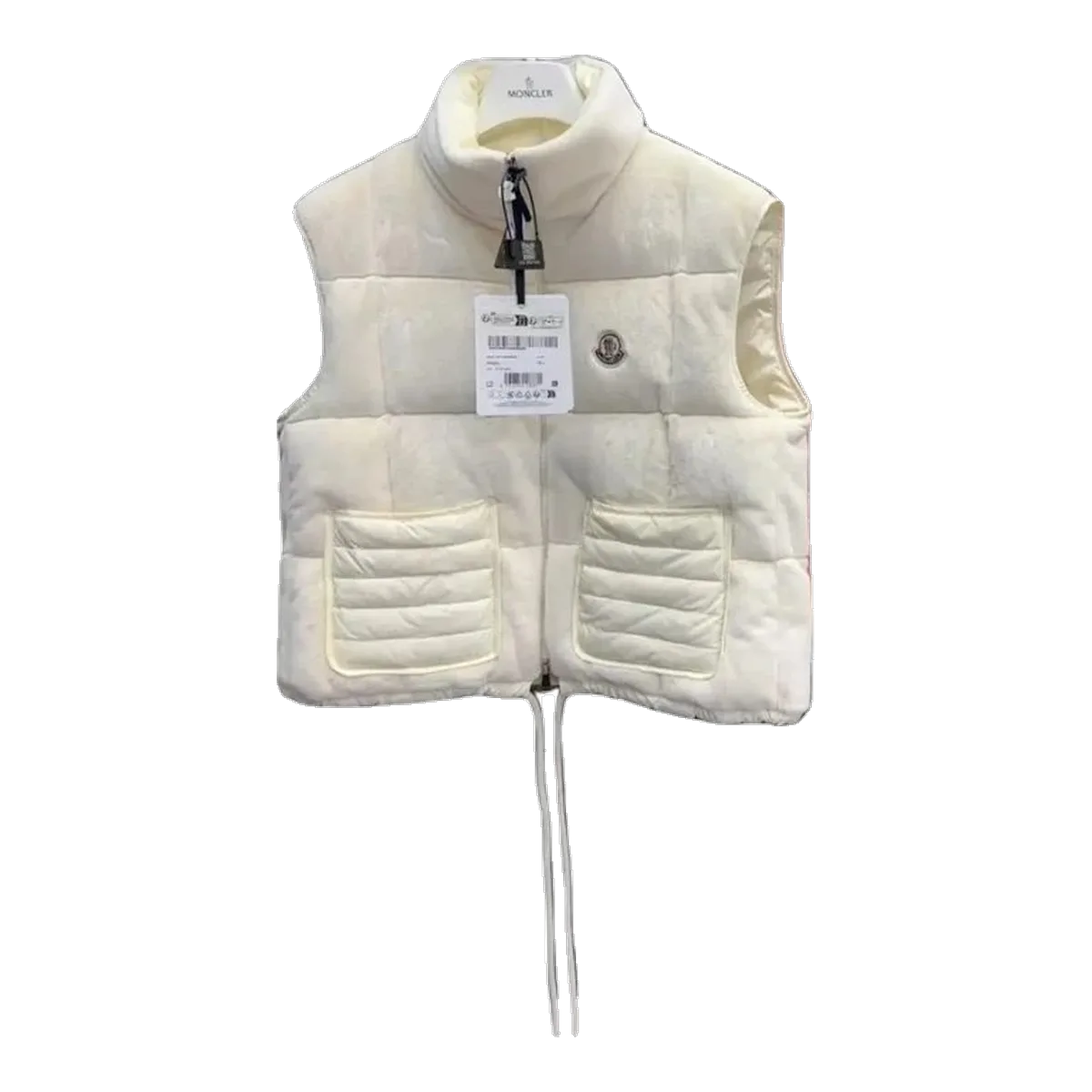 Moncler Cream Down Vest