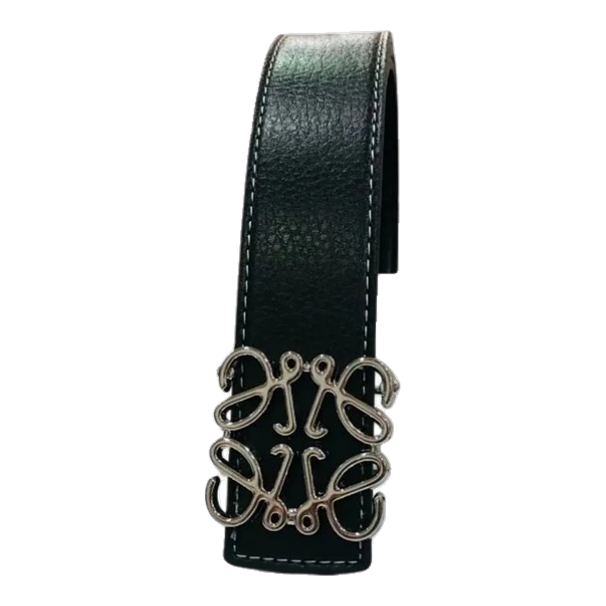 Loewe Black Anagram Belt