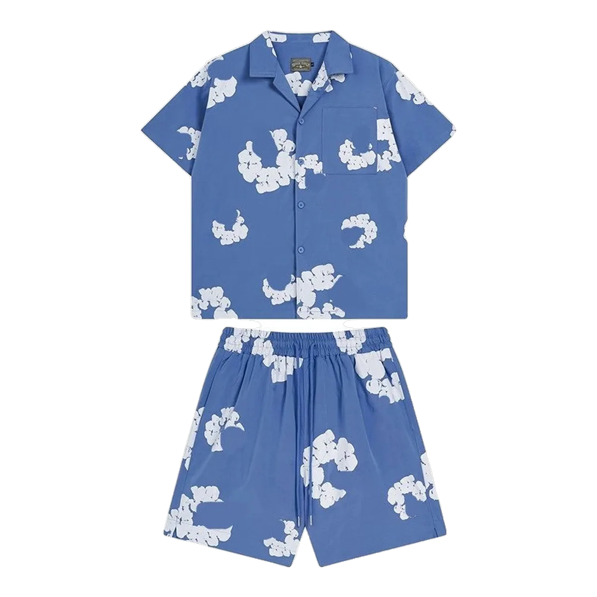 Denim Tears Blue Floral Set