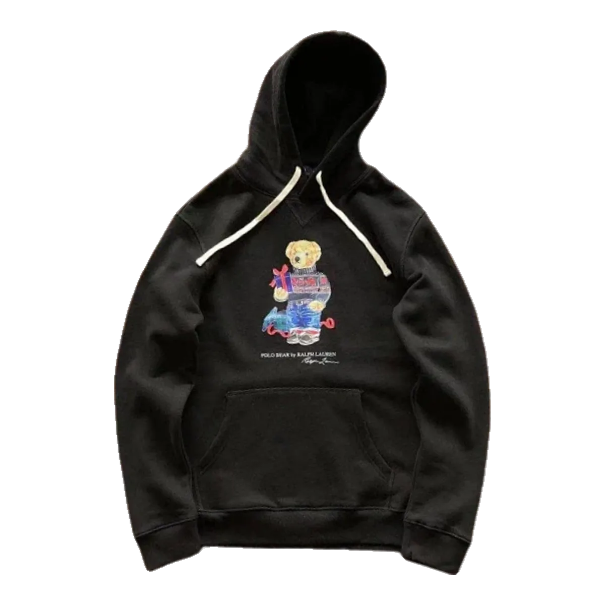 Ralph Lauren Polo Bear Hoodie Black