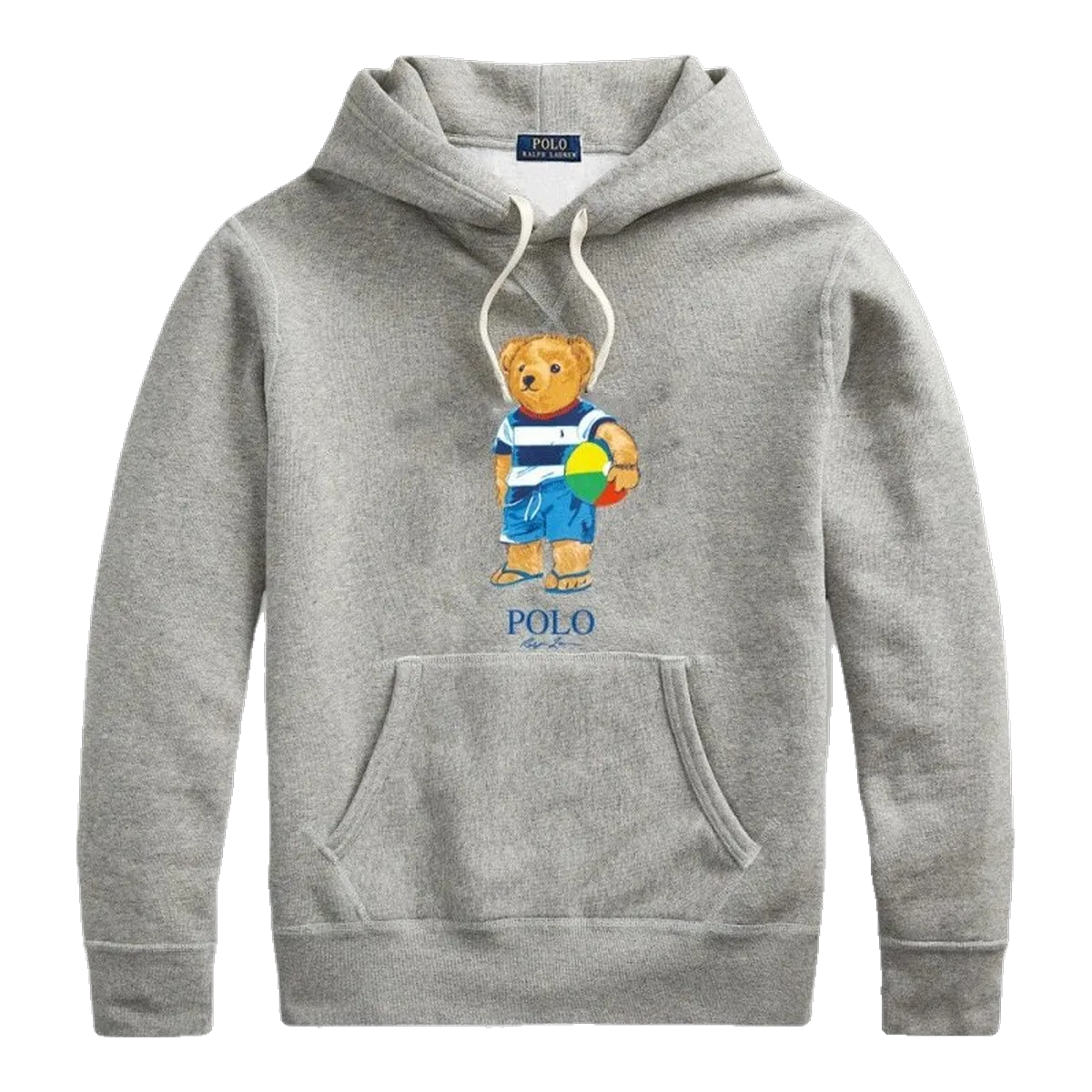 Ralph Lauren Polo Bear Hoodie Grey