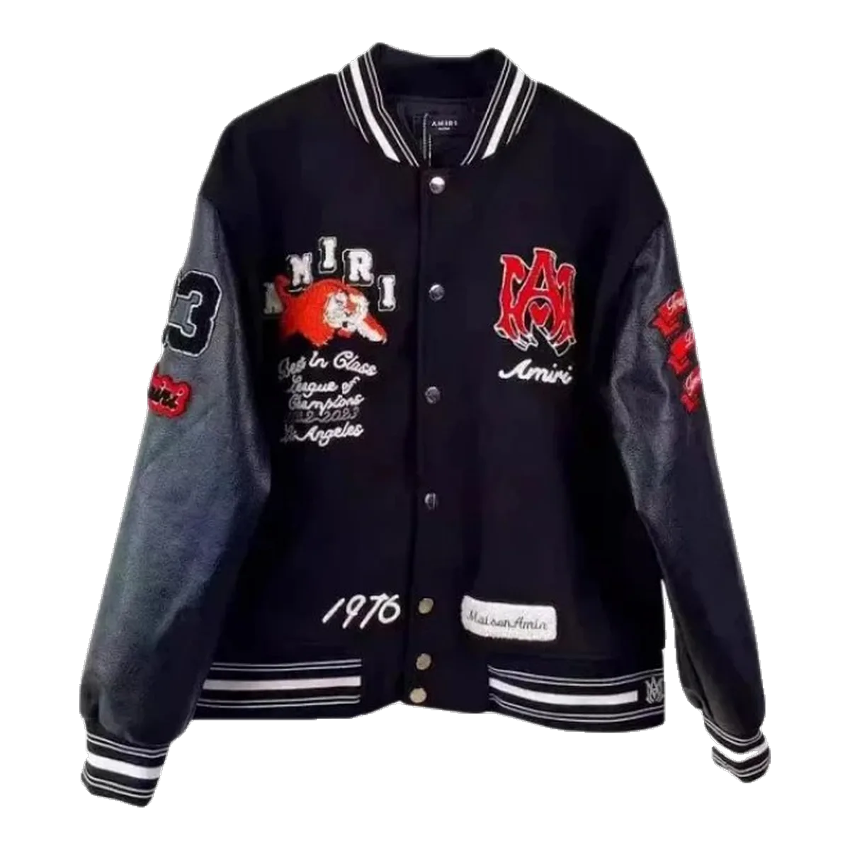 Amiri Varsity Jacket Navy