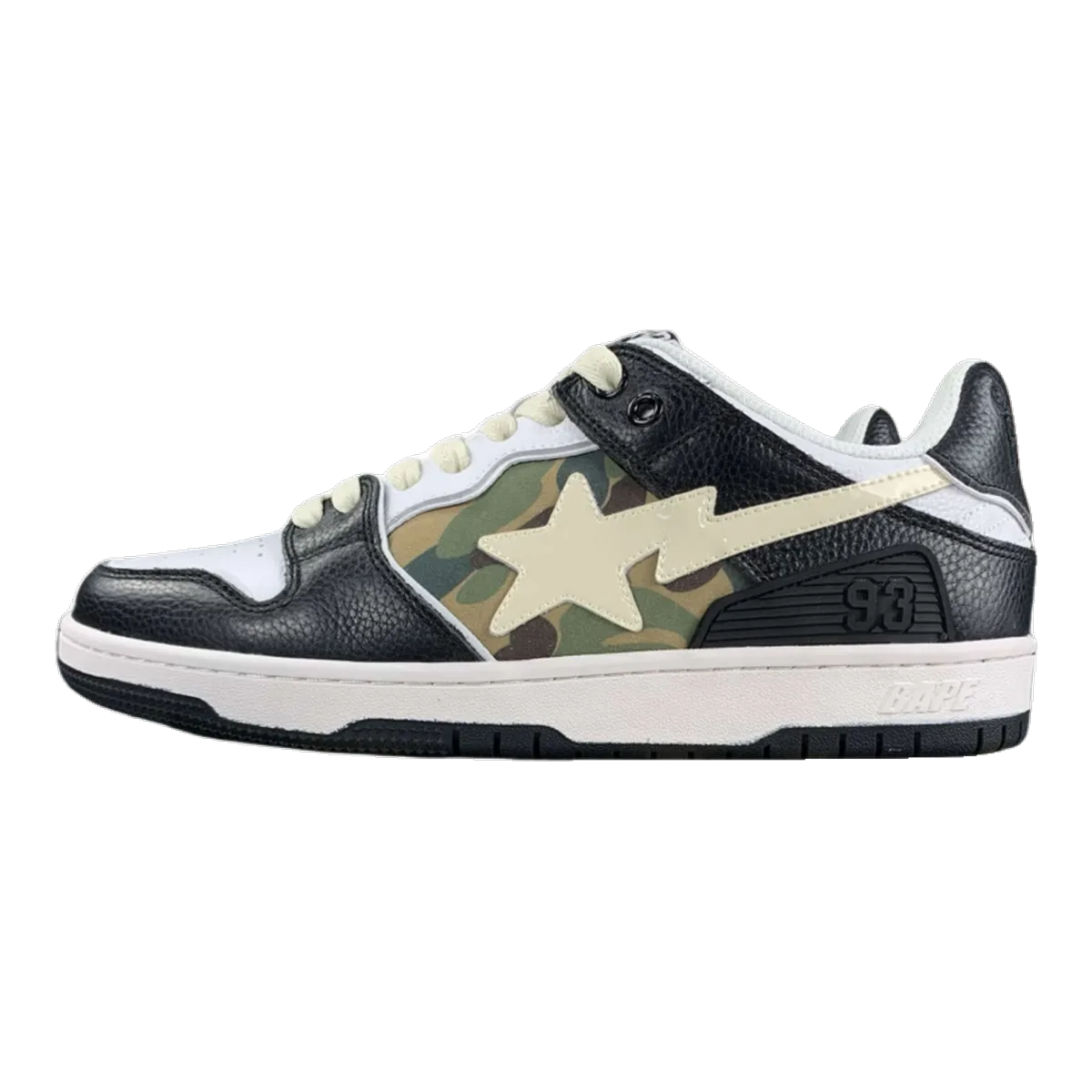 Bape Camo Bapesta Sneakers
