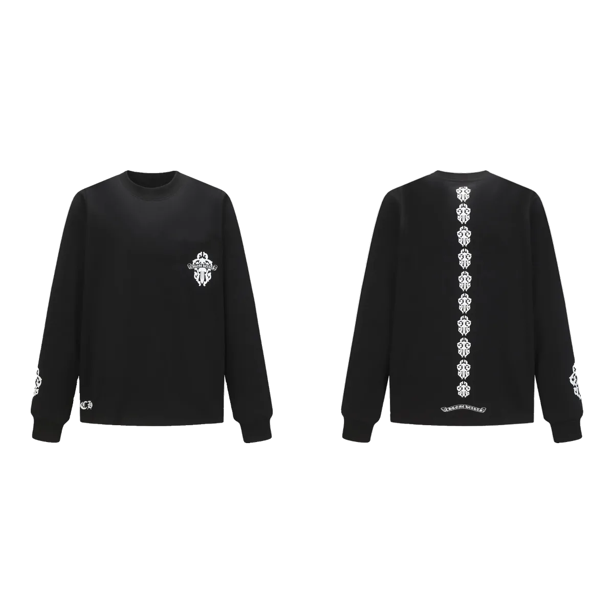 Chrome Hearts Black Sweatshirt Cross