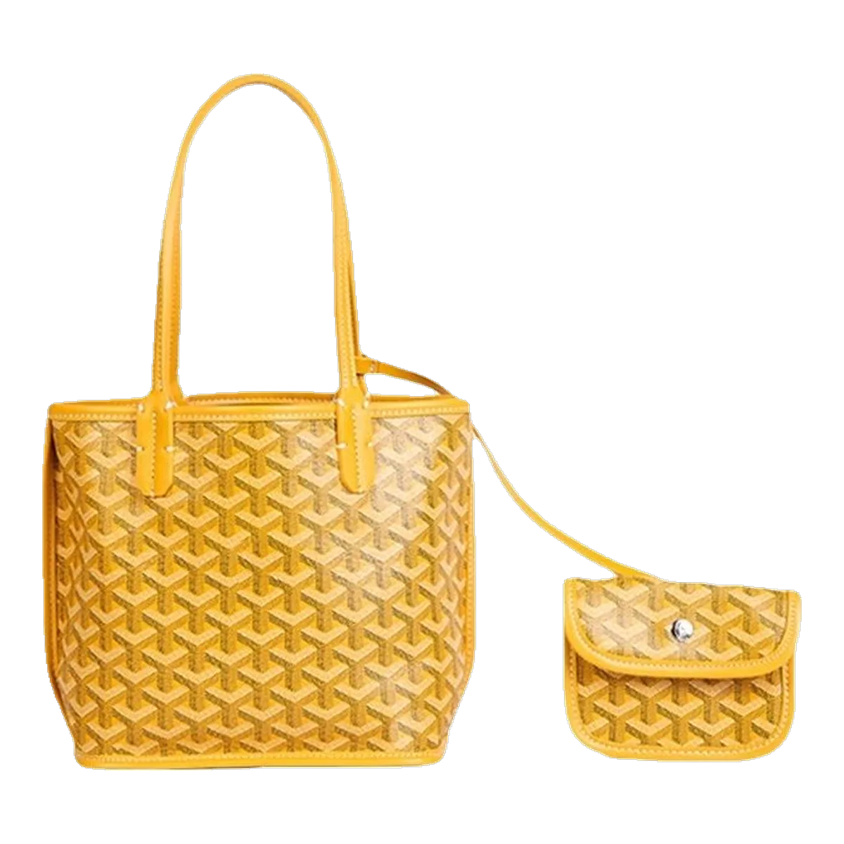 Goyard Yellow Tote Bag