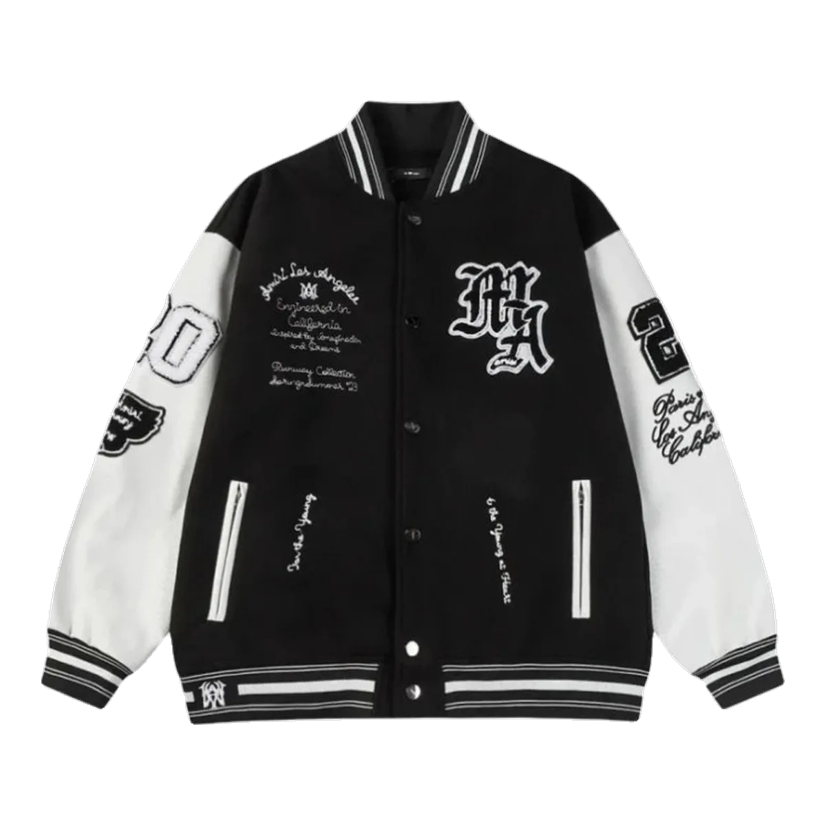 Amiri Varsity Jacket Black