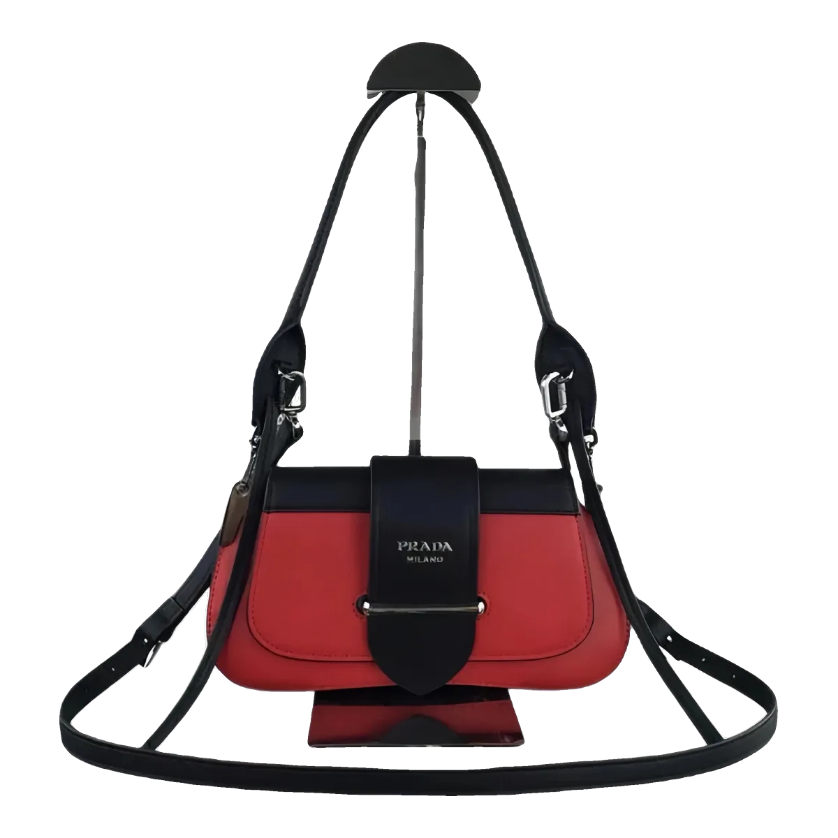 Prada Red Shoulder Bag