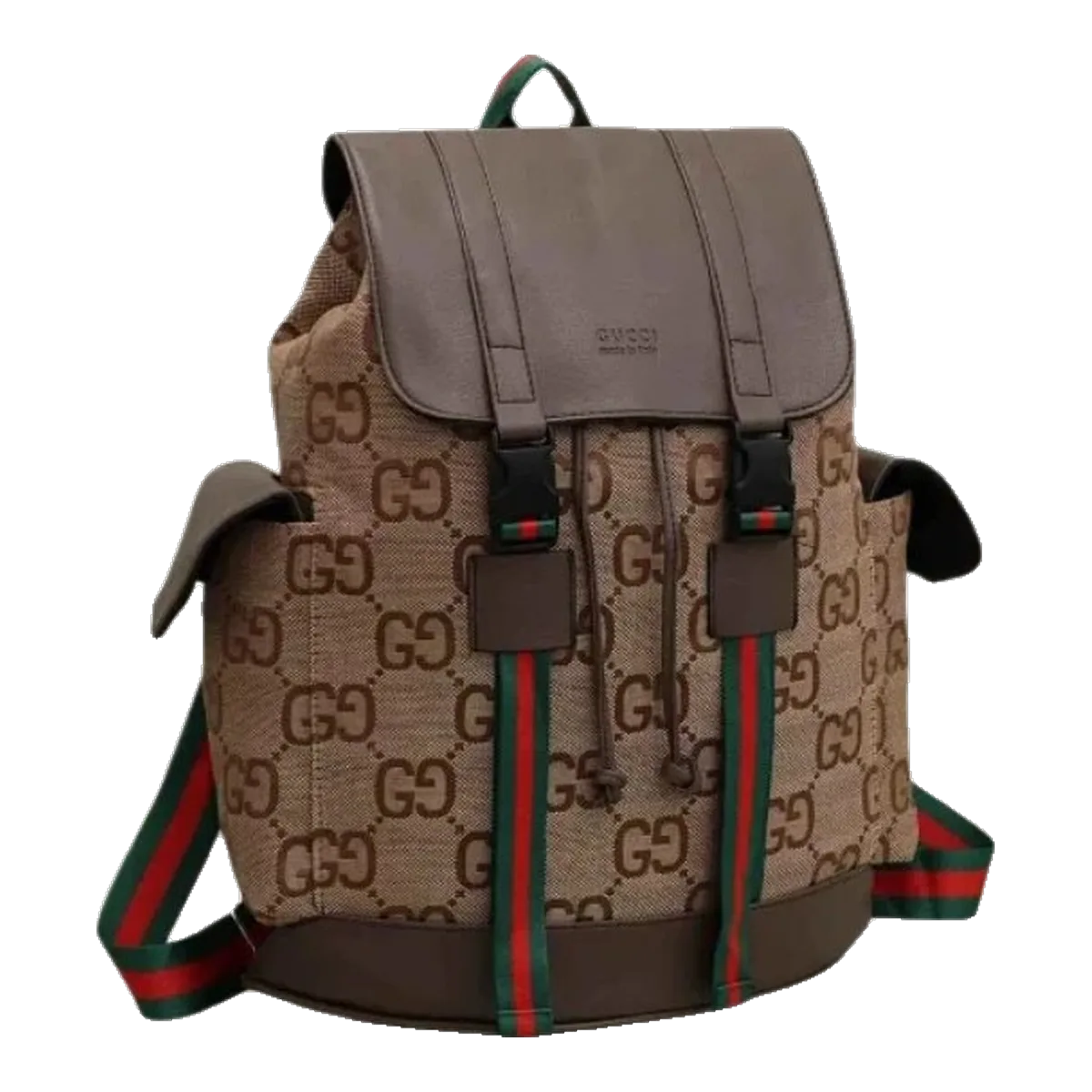 Gucci Brown GG Backpack