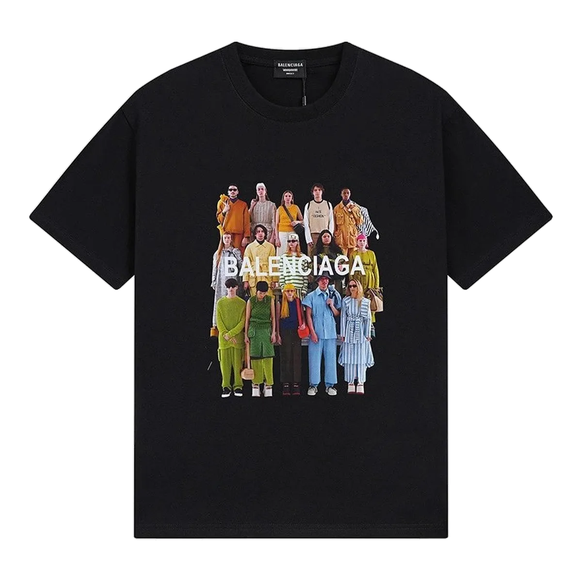 Balenciaga Graphic T-Shirt Black