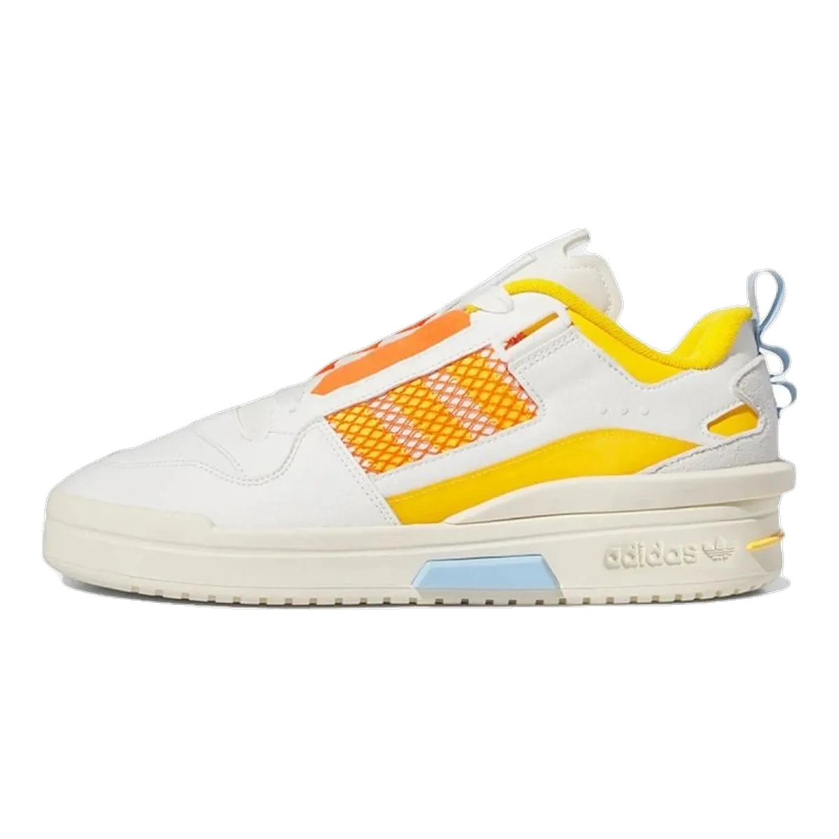 Adidas Cream Retro Runner Sneakers