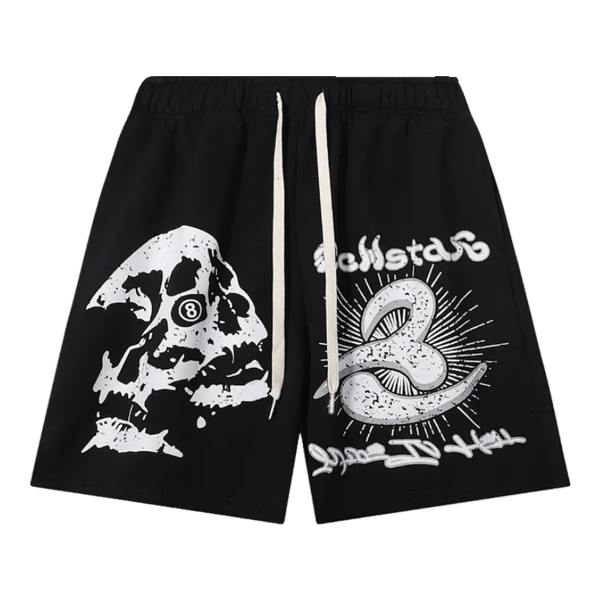 Hellstar Black Shorts