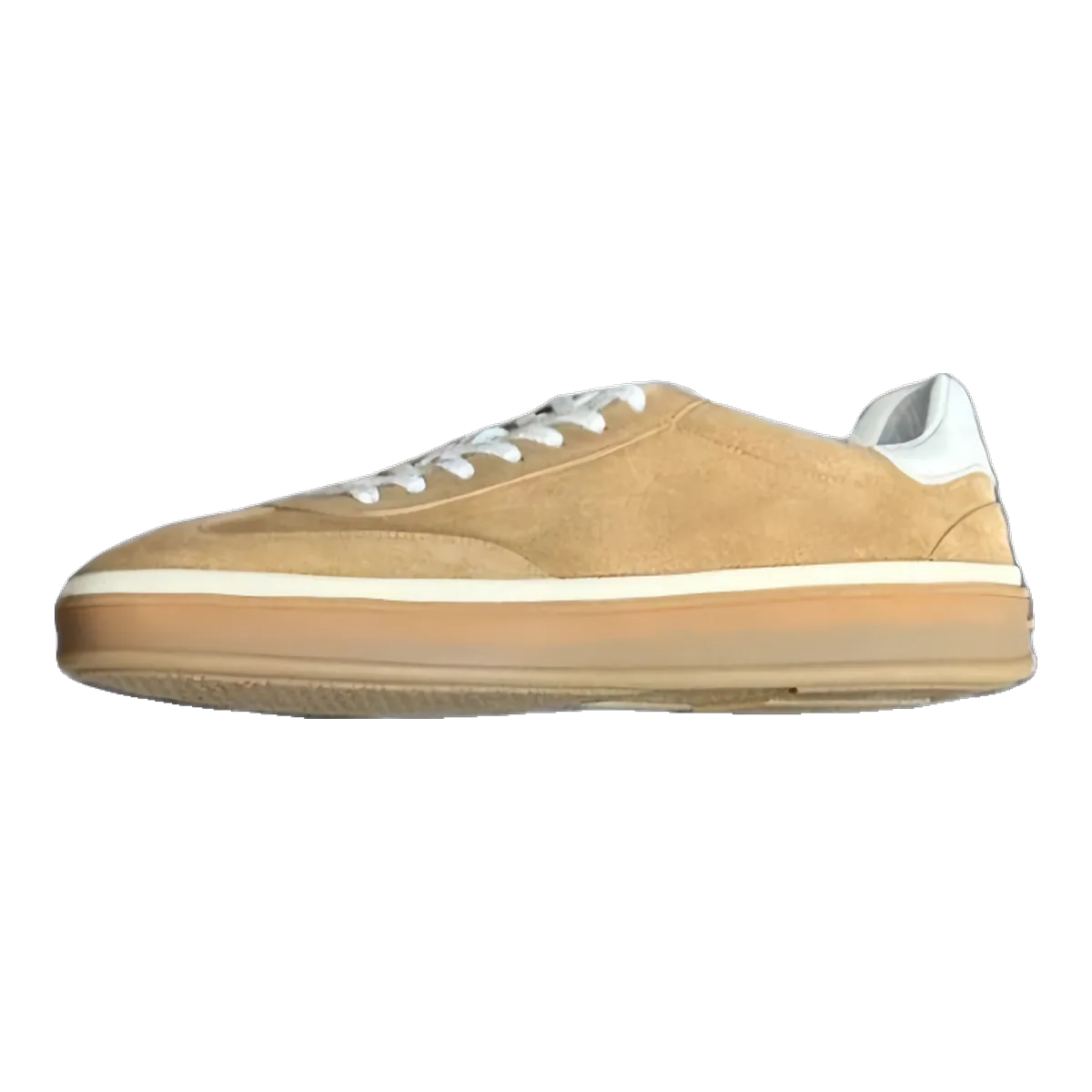 Loro Piana Tan Suede Loafers