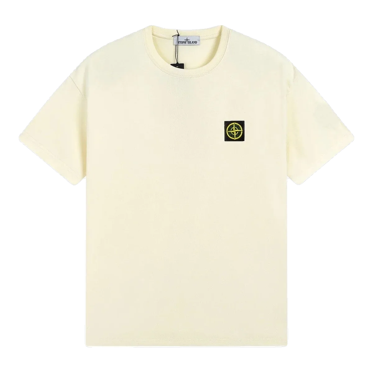 Stone Island Badge T-Shirt Cream