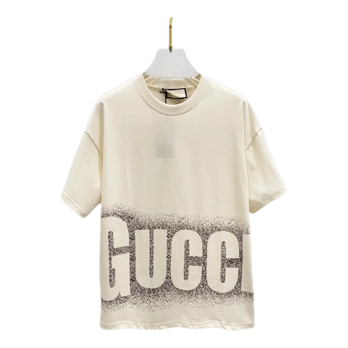 Gucci Logo T-Shirt Cream