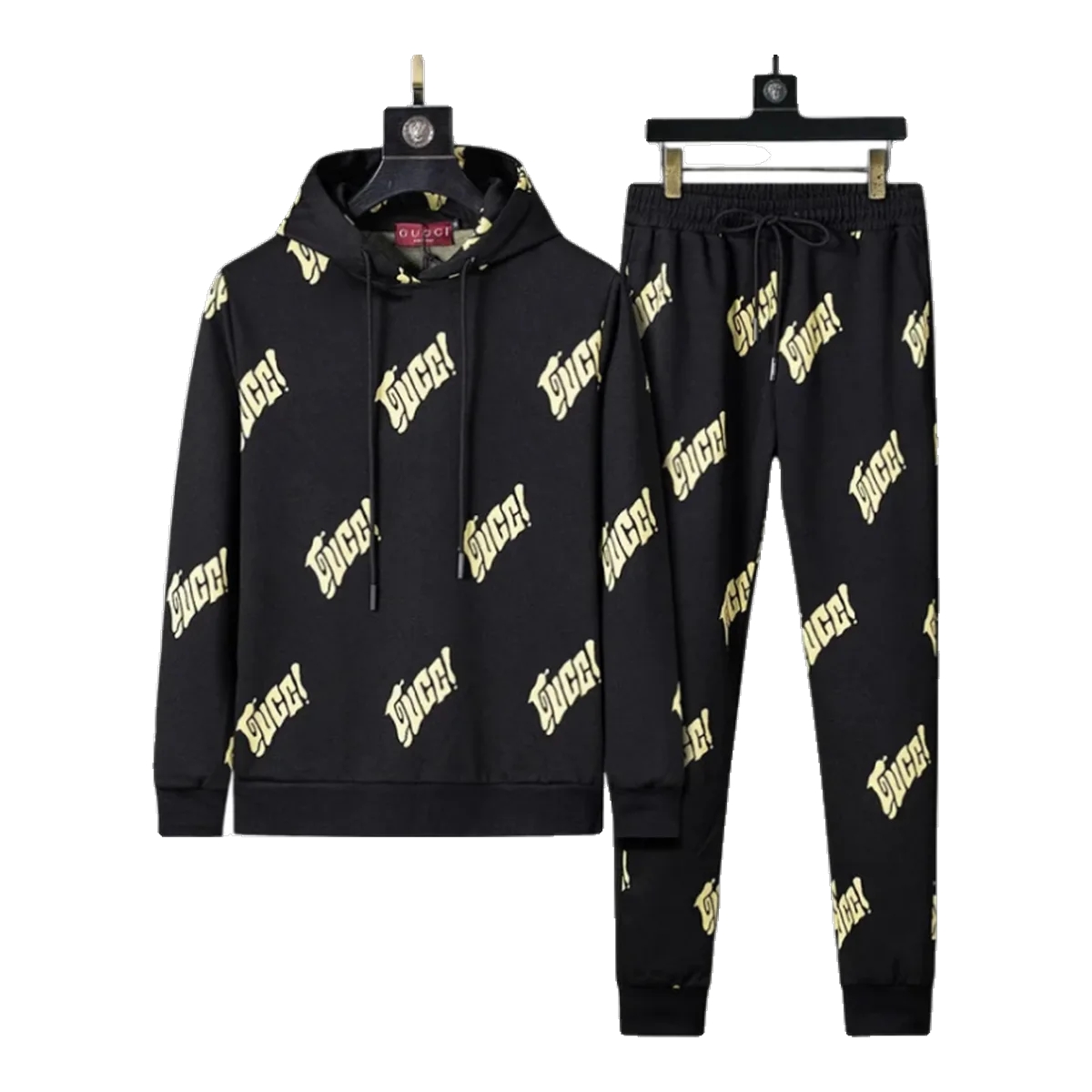 Gucci Black Monogram Tracksuit