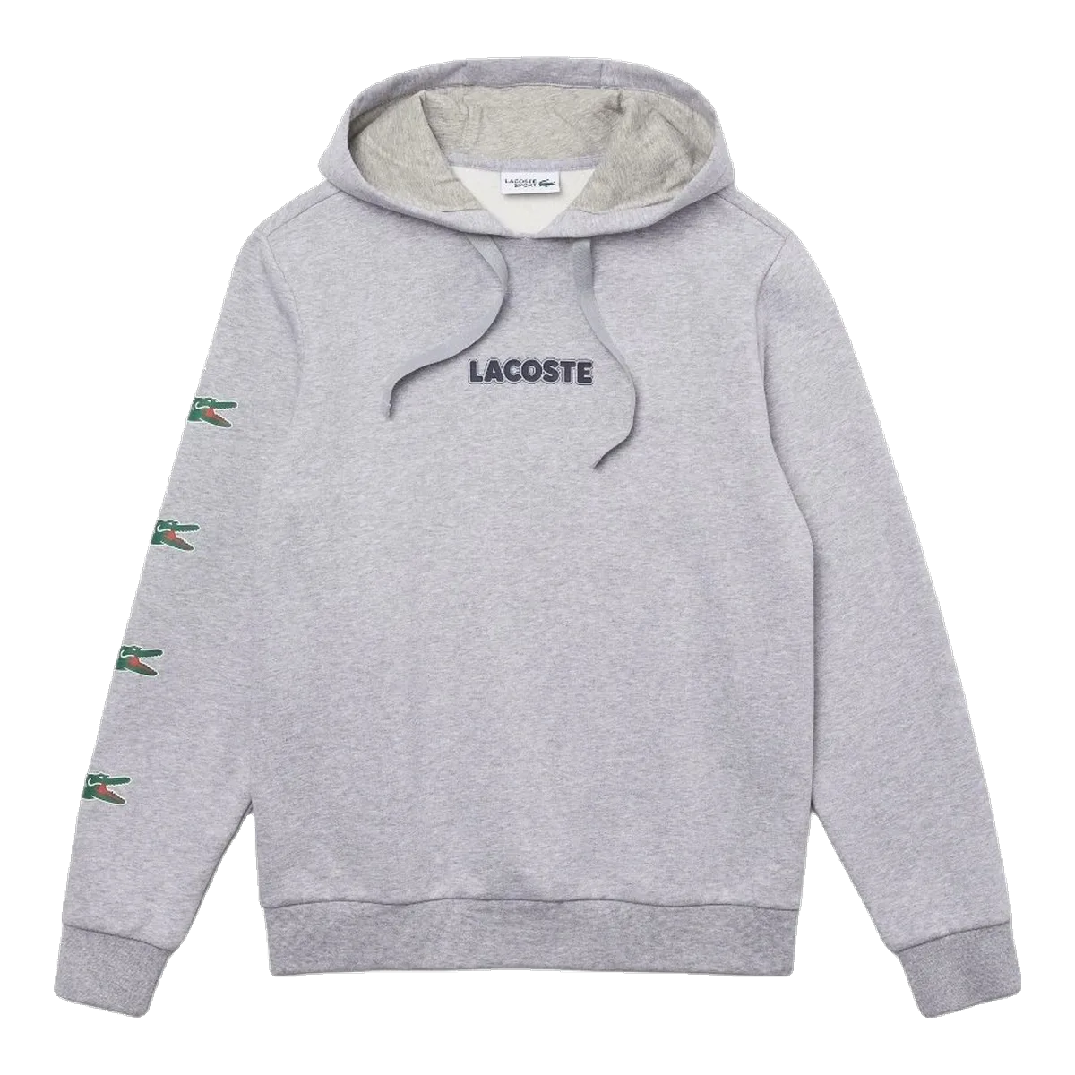 Lacoste Grey Logo Hoodie