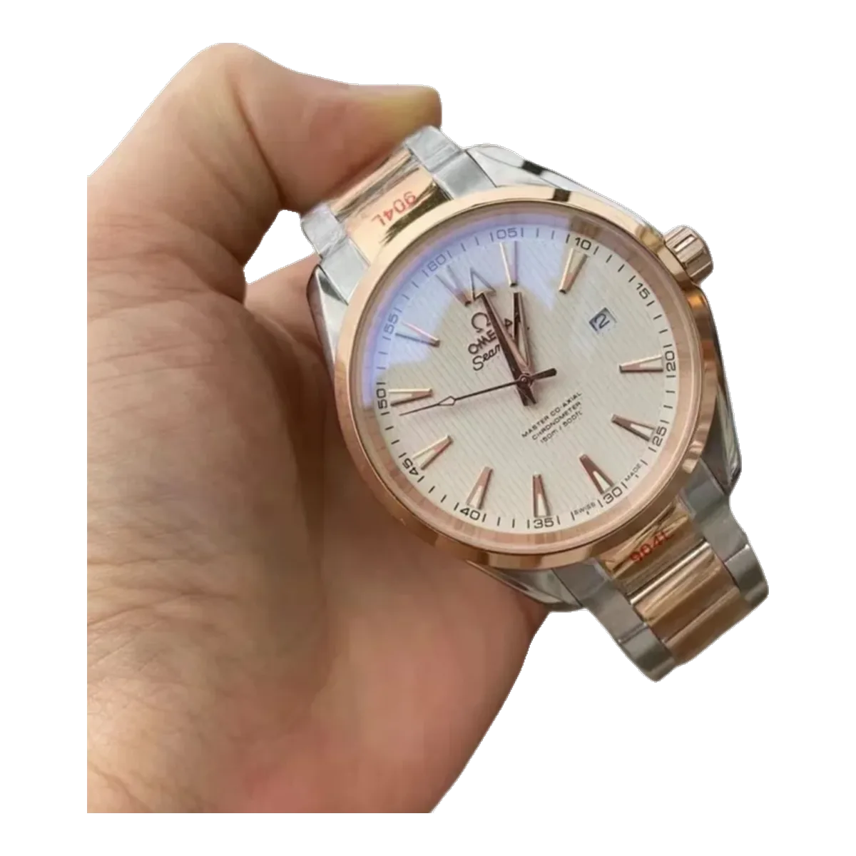 Omega Watch Silver Dial