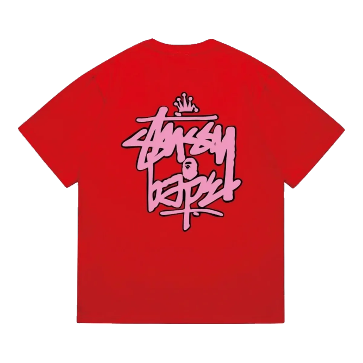 Bape Logo T-Shirt Red