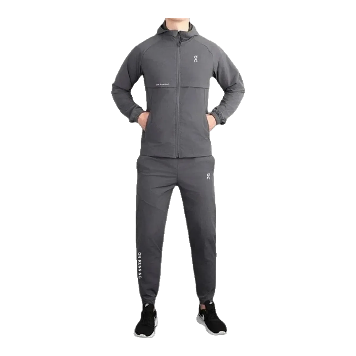 On Grey Tracksuit