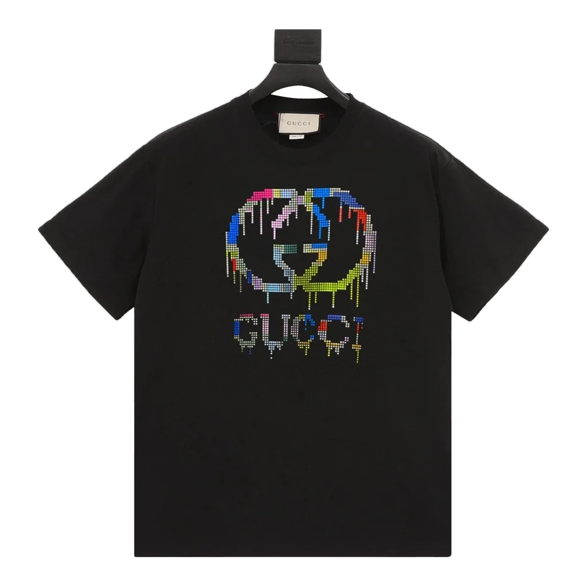 Gucci Drip Logo T-Shirt Black