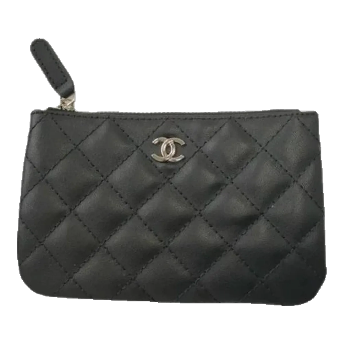 Chanel Black Quilted Wallet