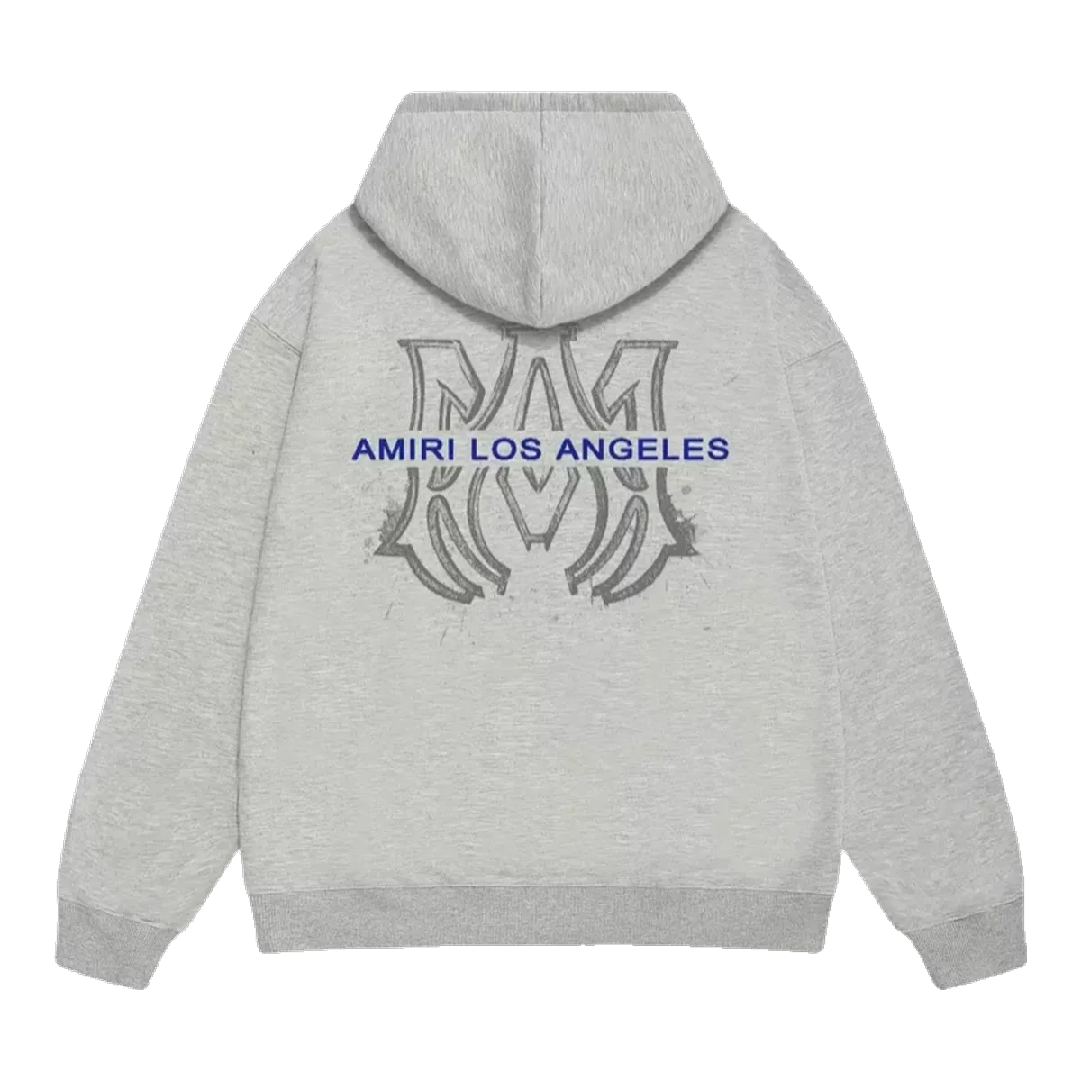 Amiri Grey Spider Logo Hoodie