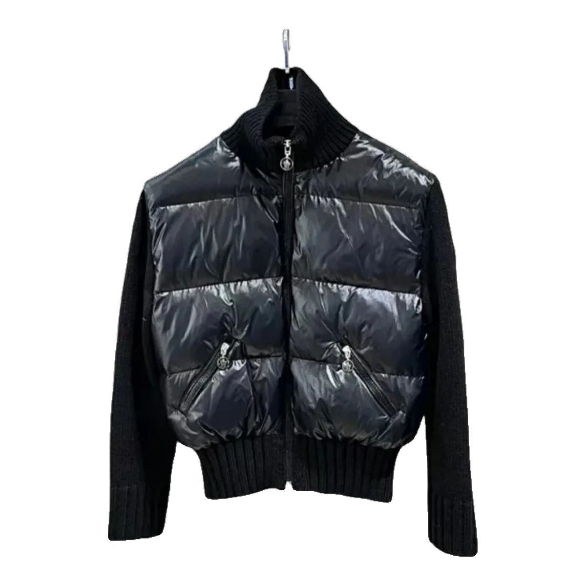 Moncler Navy Down Jacket