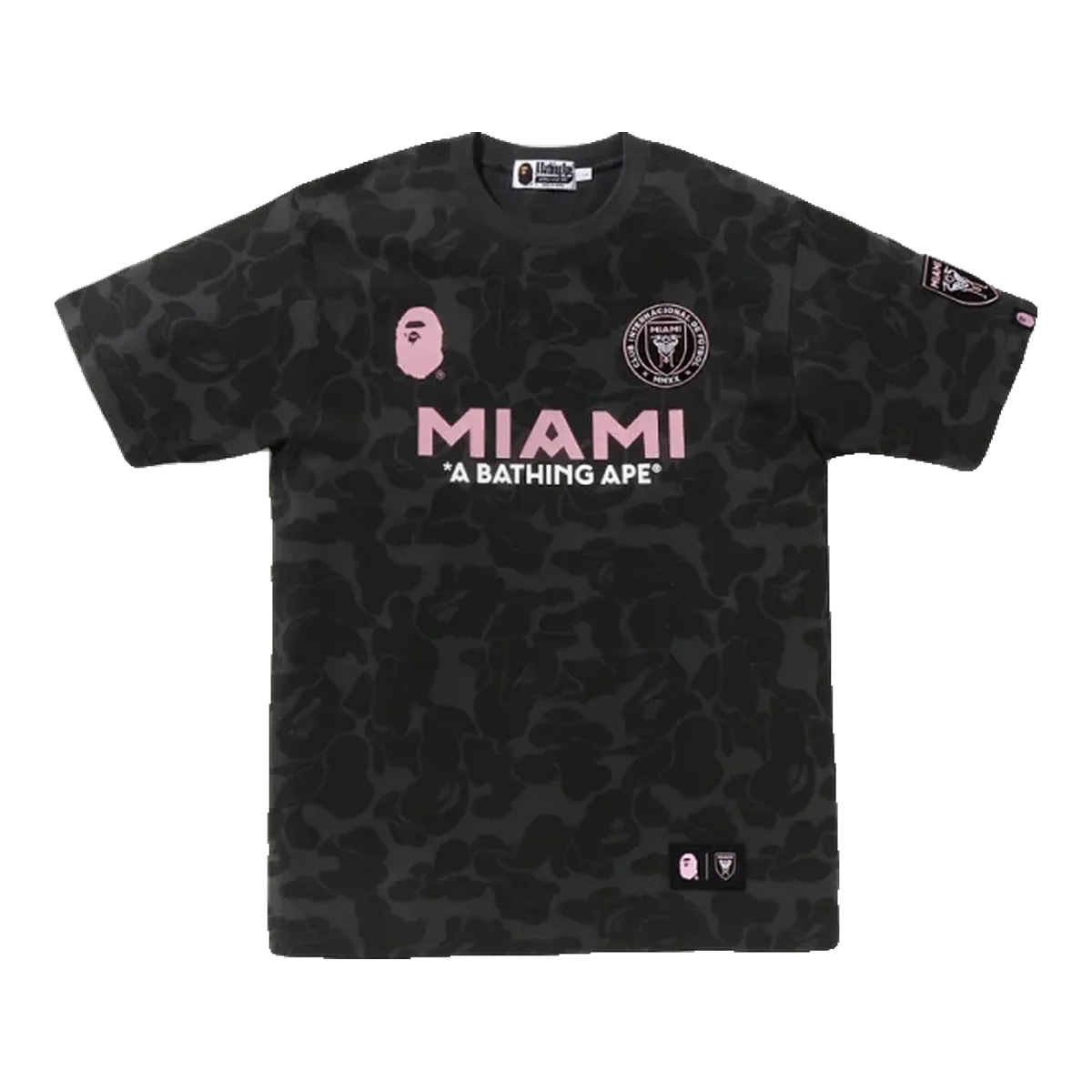 Bape Miami Camo Black T-Shirt