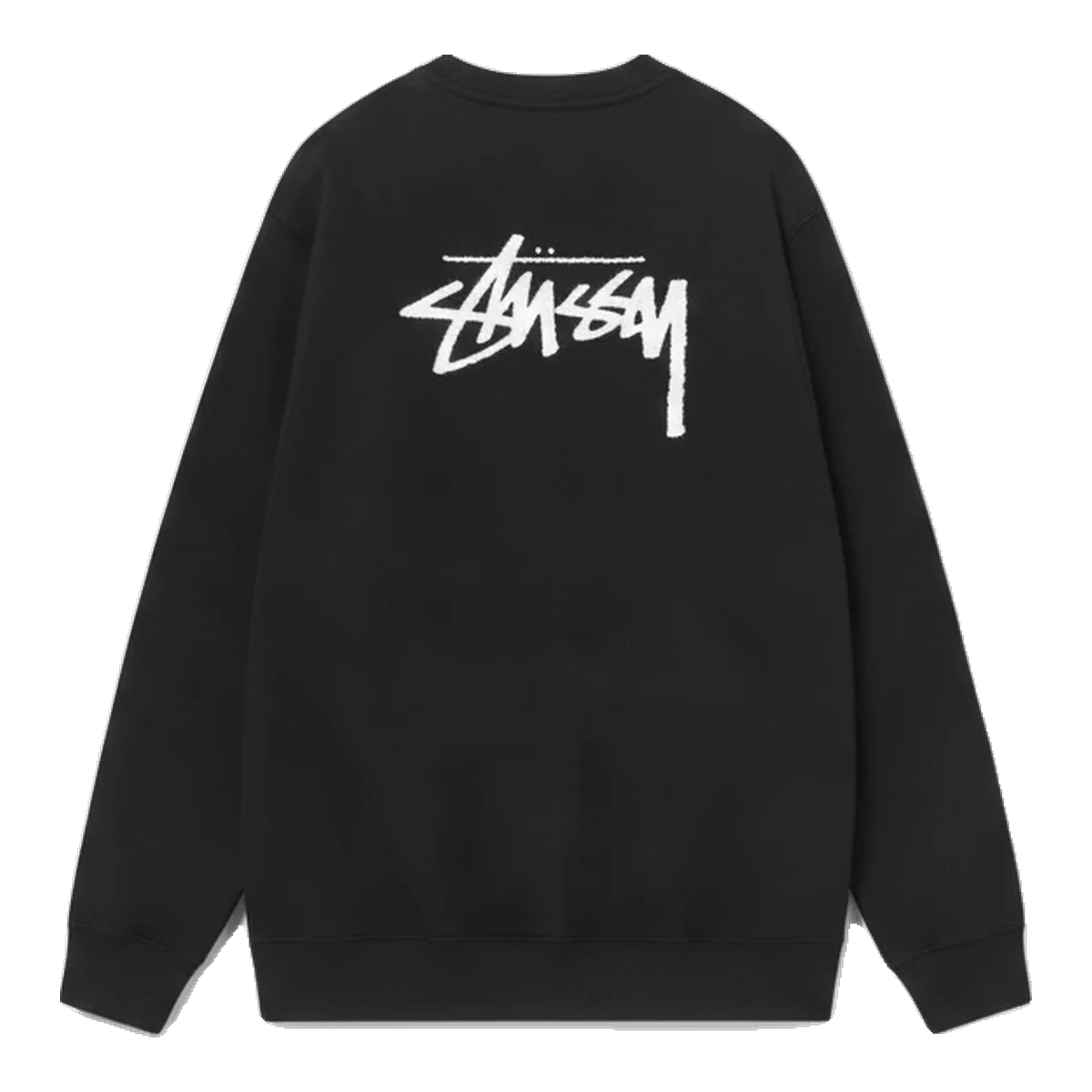 Stussy Black Script Sweatshirt
