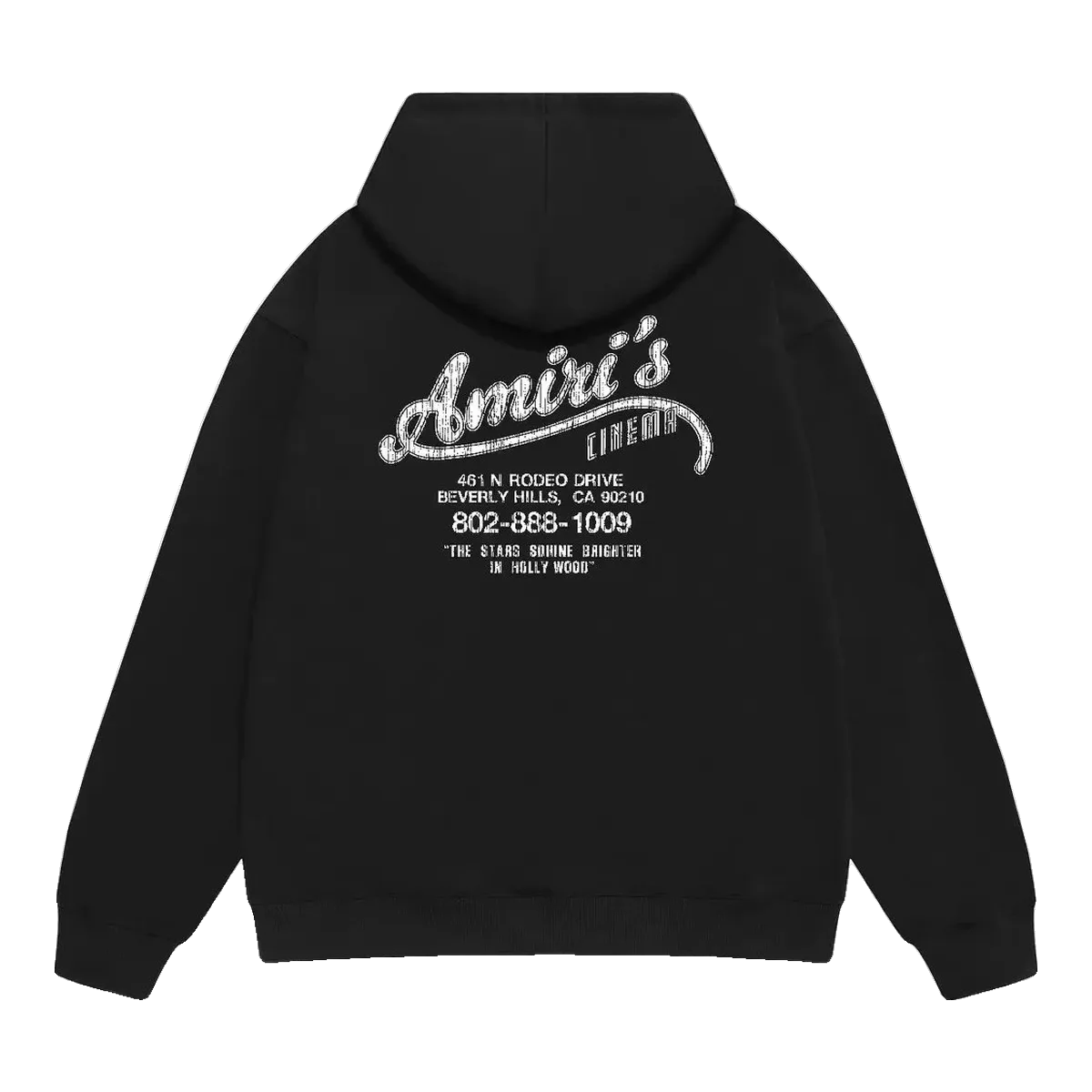 Amiri Black Logo Hoodie
