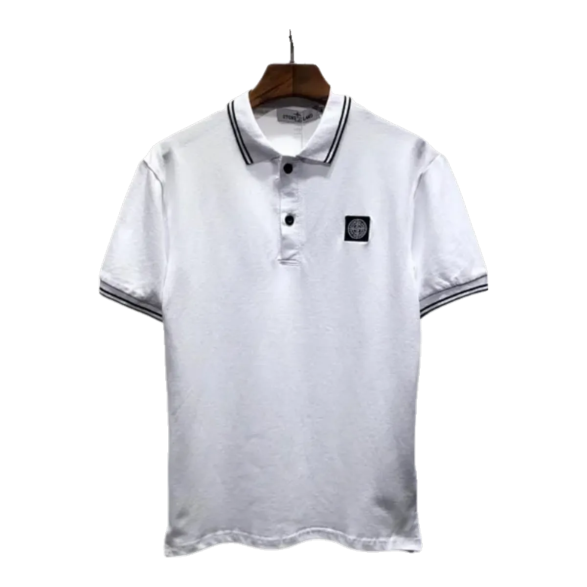 Stone Island Polo Shirt White