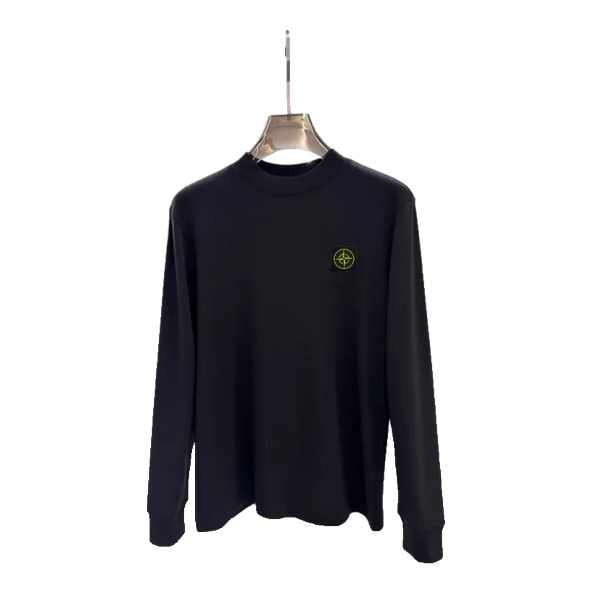 Stone Island Navy Long-Sleeve Tee