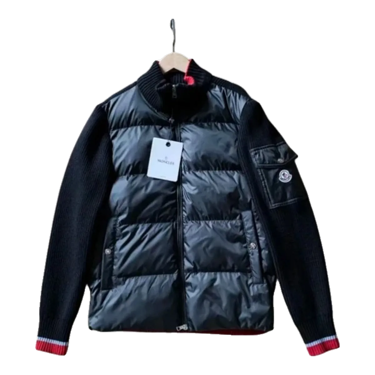 Moncler Navy Down Jacket