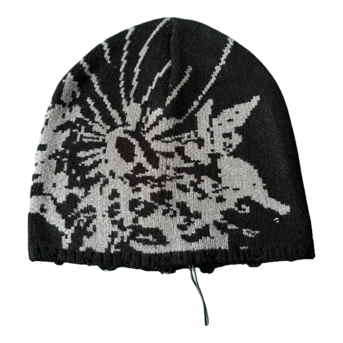 Derschutze Black Graphic Beanie