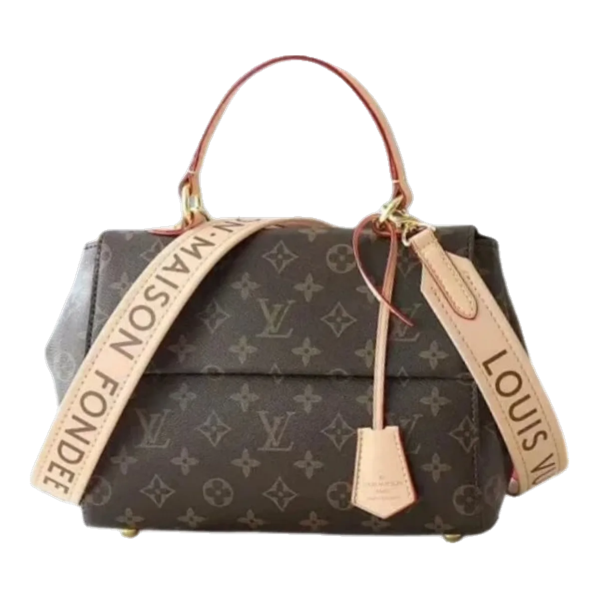 Louis Vuitton Brown Monogram Top Handle Bag
