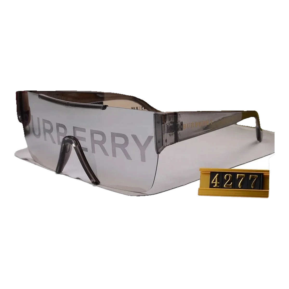 Burberry White Shield Sunglasses