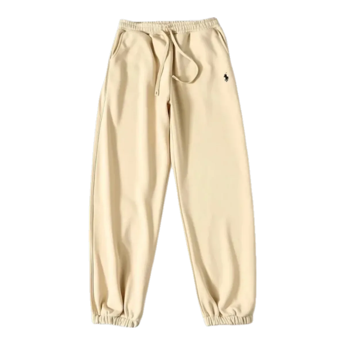 Ralph Lauren Beige Logo Joggers
