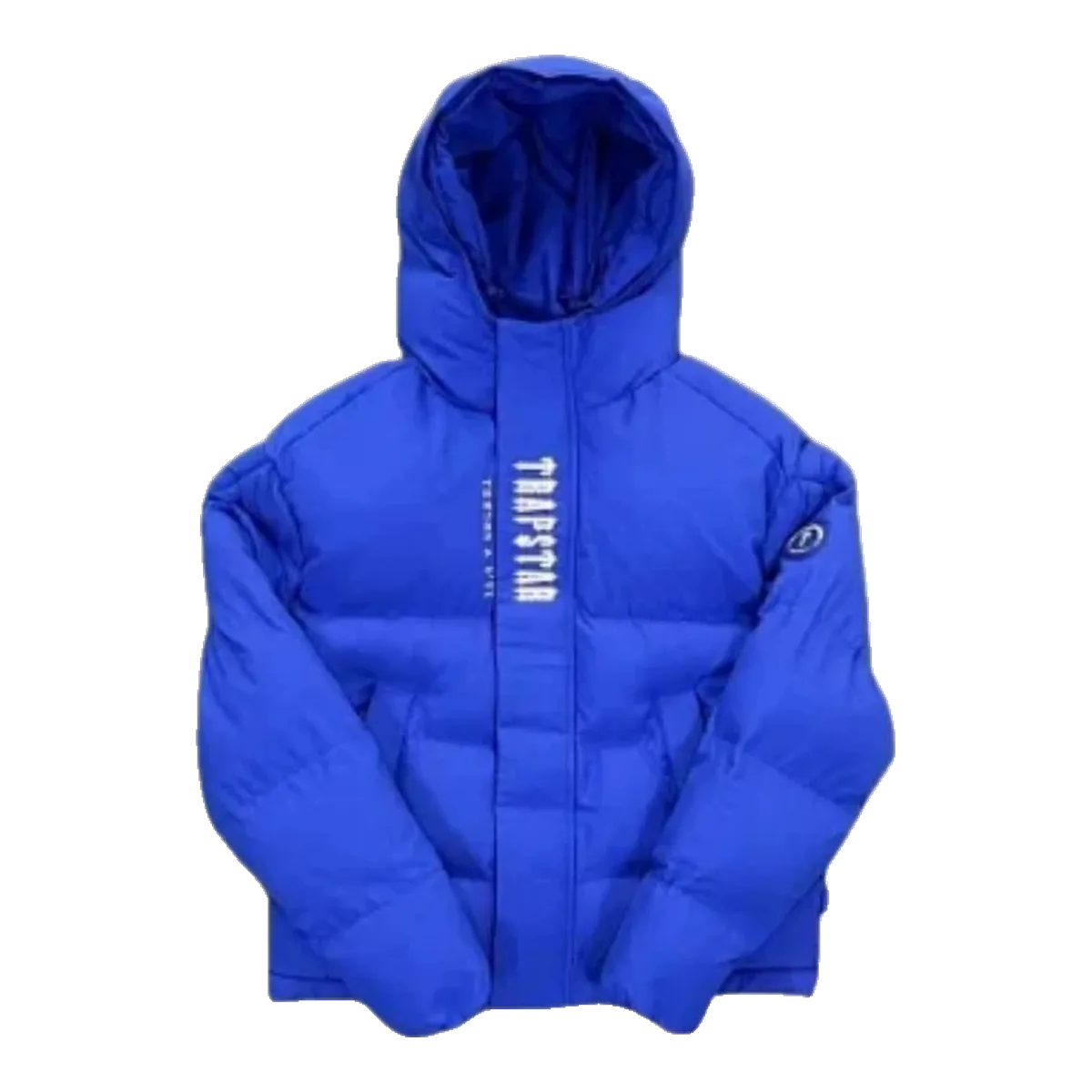 Trapstar Hooded Down Jacket Blue