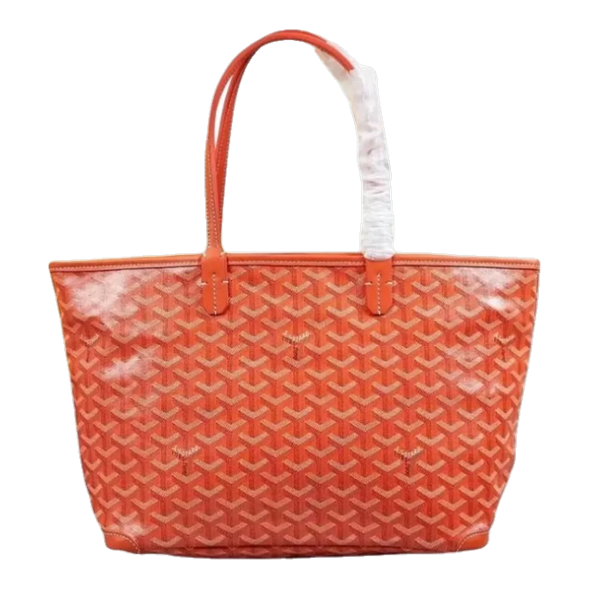 Goyard Orange Tote Bag