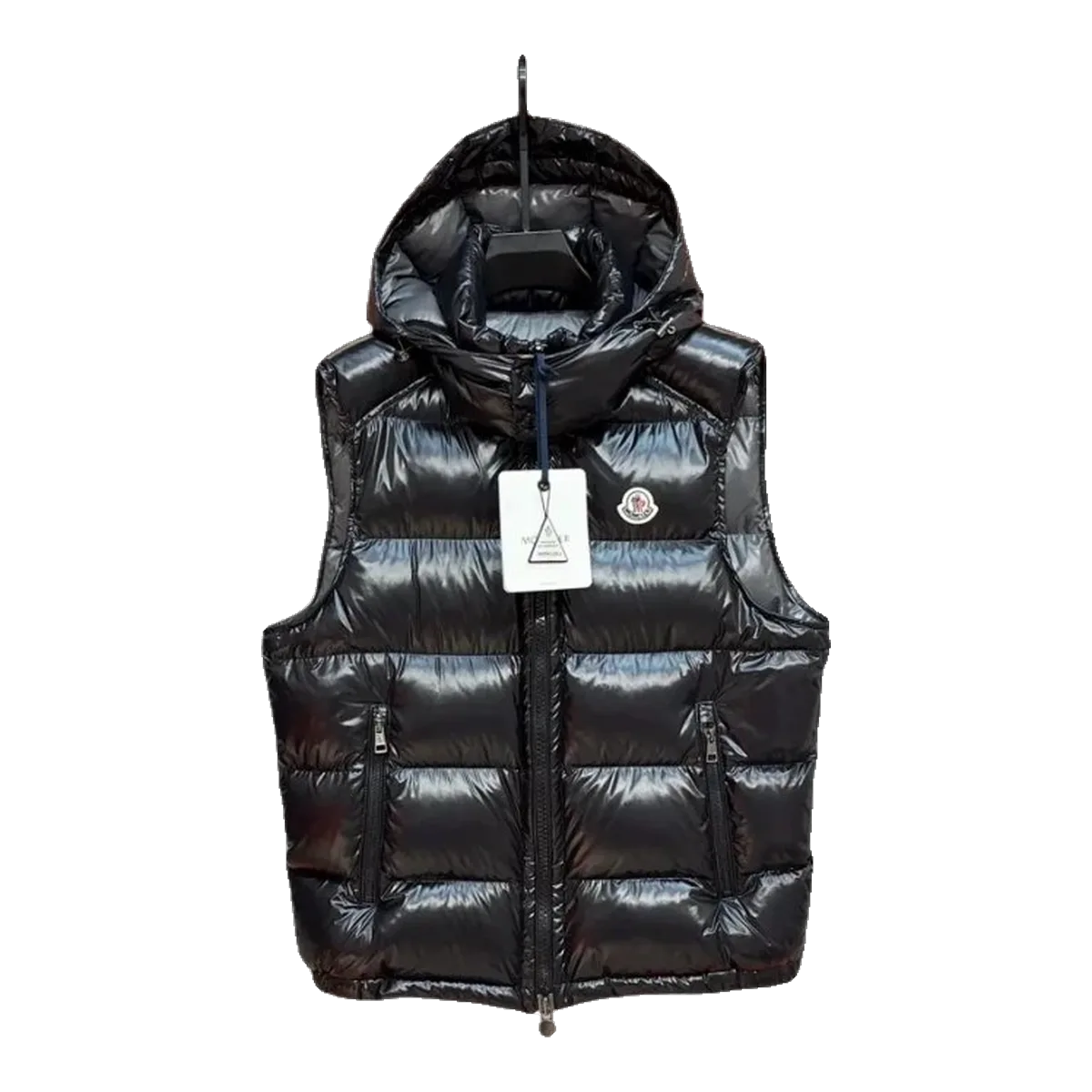 Moncler Black Down Vest