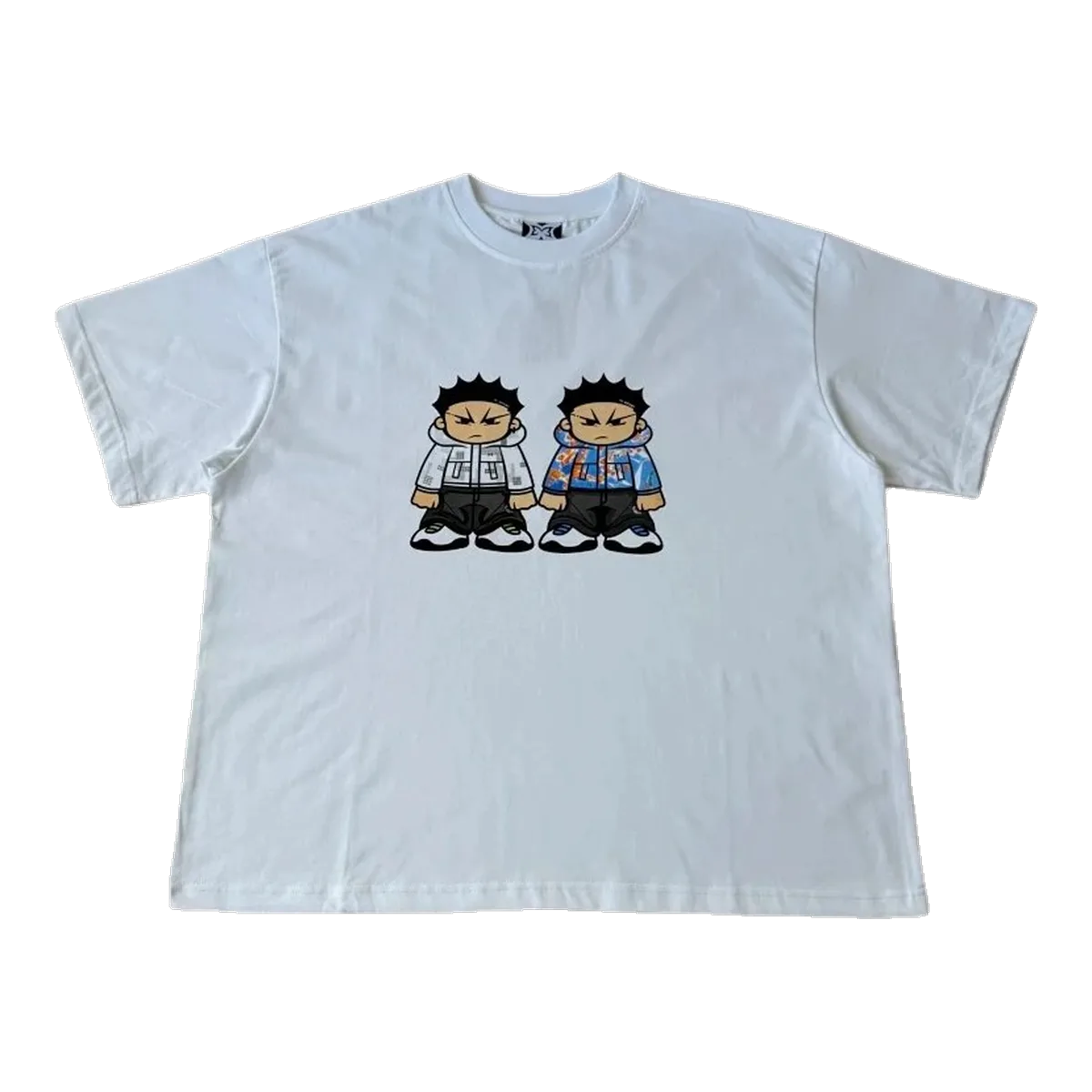 Mertra Graphic Tee Light Blue